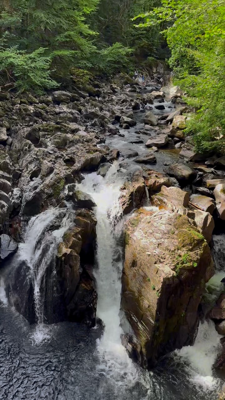 Scottish Road Trip Stop: Waterfalls and Trails