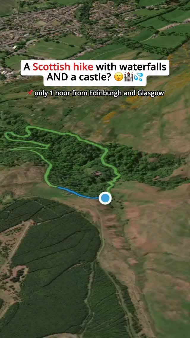 Castle Campbell And Dollar Glen Waterfall Hike