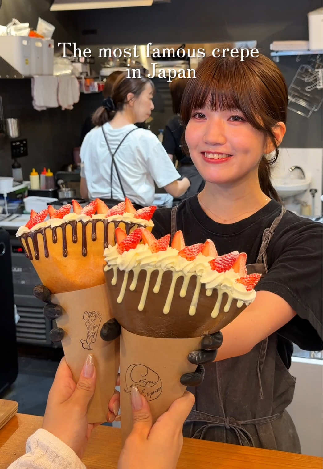 Crispy Crepes and Espresso in Osaka