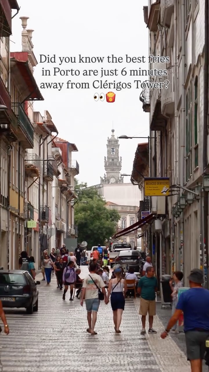 Porto Fries Near Popular Tourist Attractions