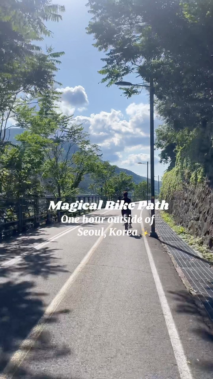Namhan River Bike Path's Abandoned Railway and River Views