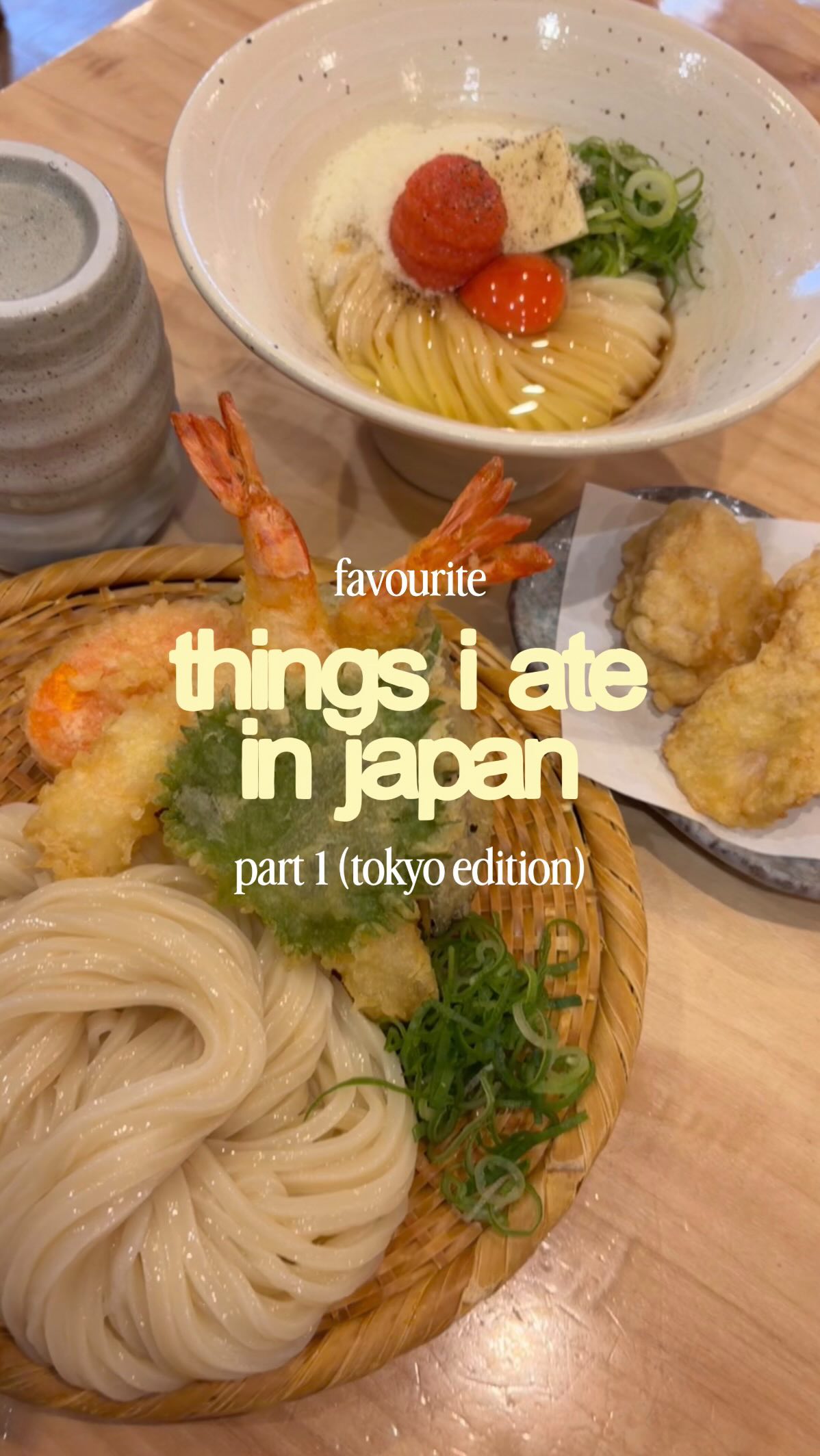 8 Restaurants in Tokyo