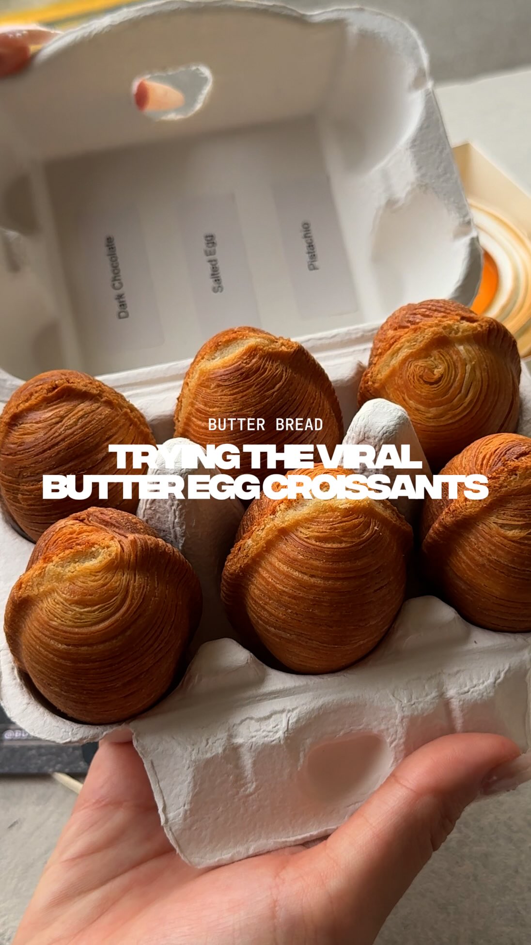 Butter Bread's Egg-Shaped Croissants