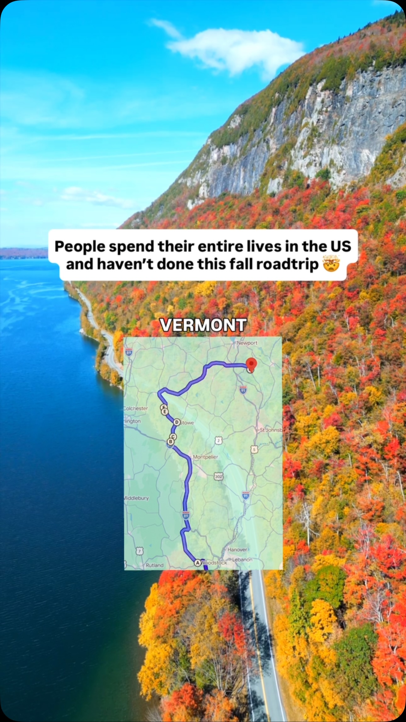 Vermont Fall Foliage Road Trip Highlights