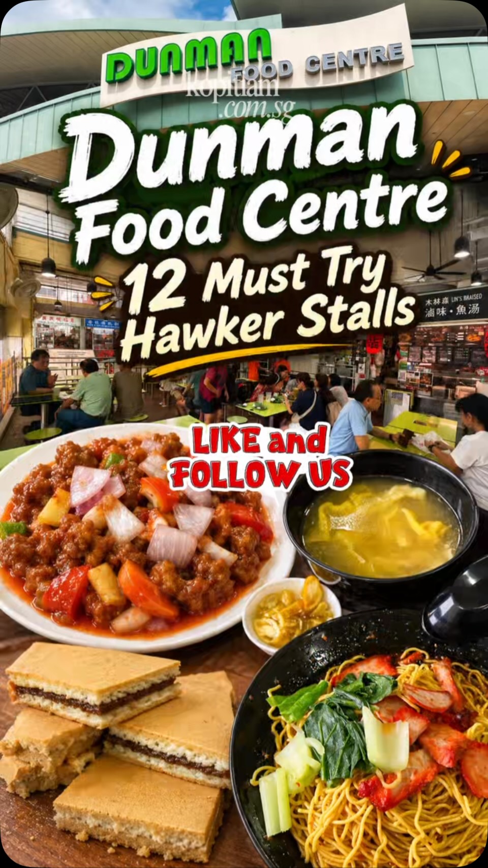 Singapore's Dunman Food Centre's Must-Try Hawker Stalls