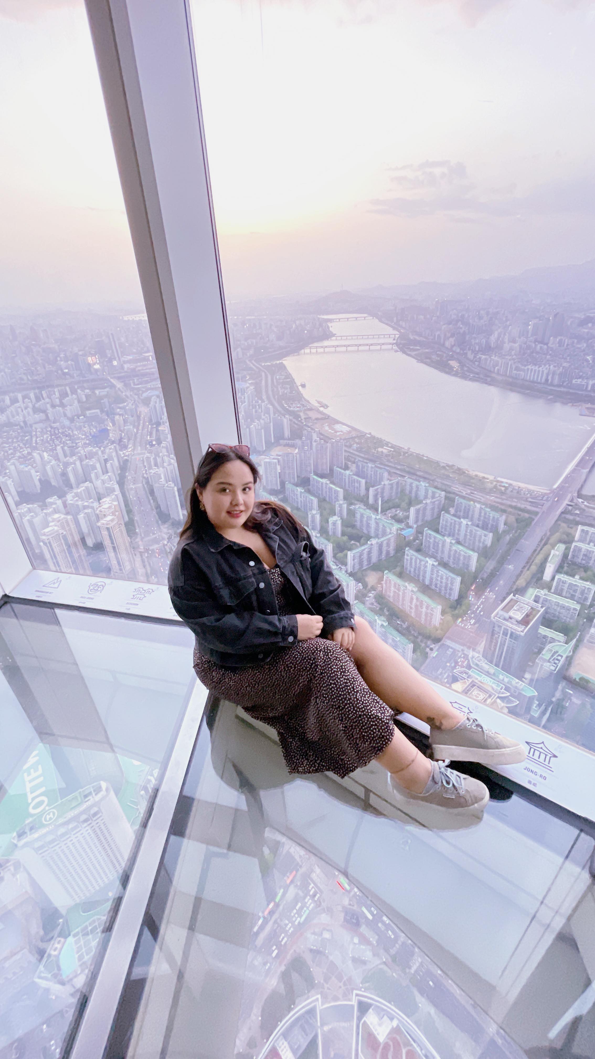 Seoul Sky Observatory Views At Lotte World Tower