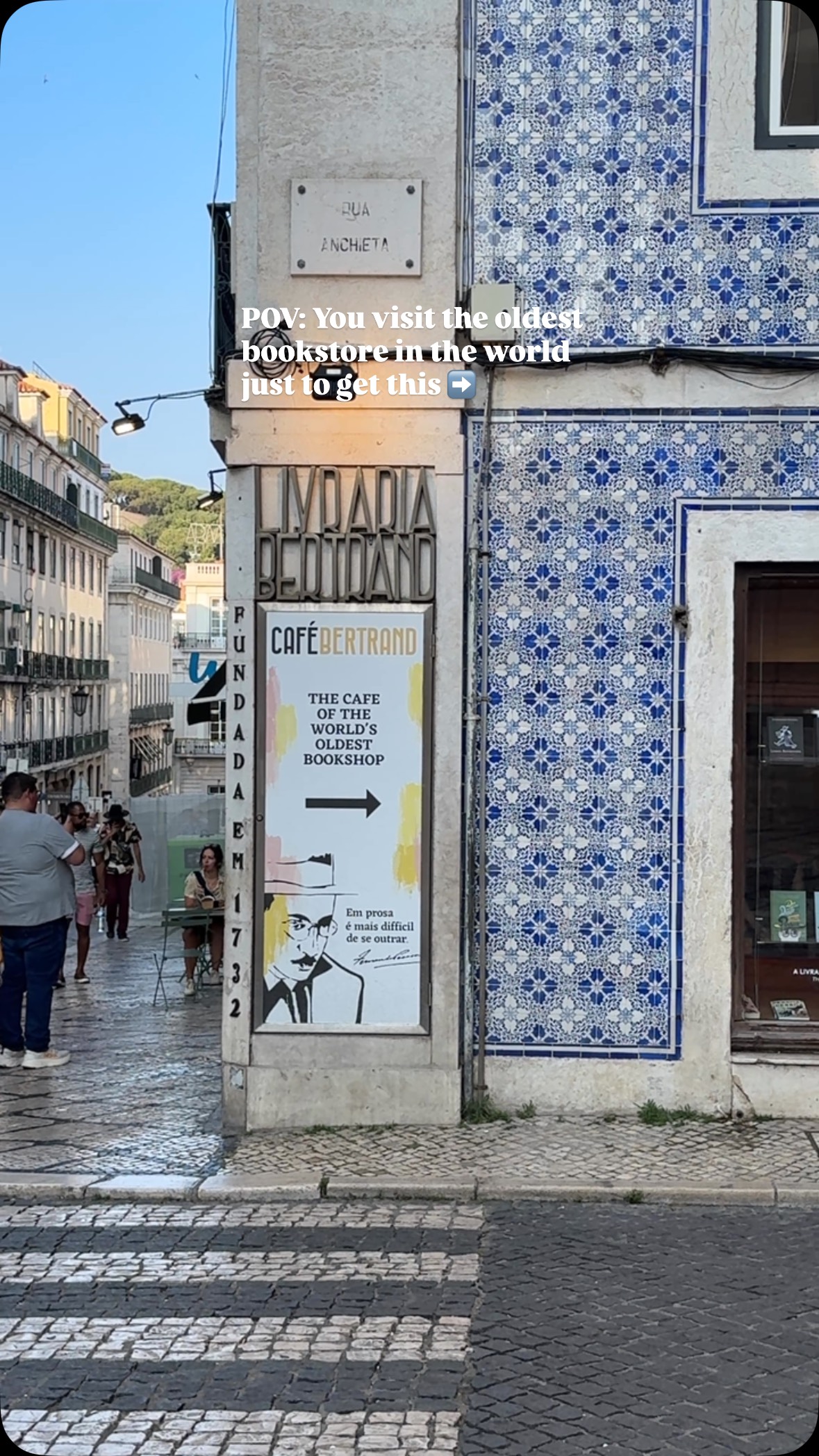 Lisbon's Oldest Bookstore Offers Unique Souvenirs