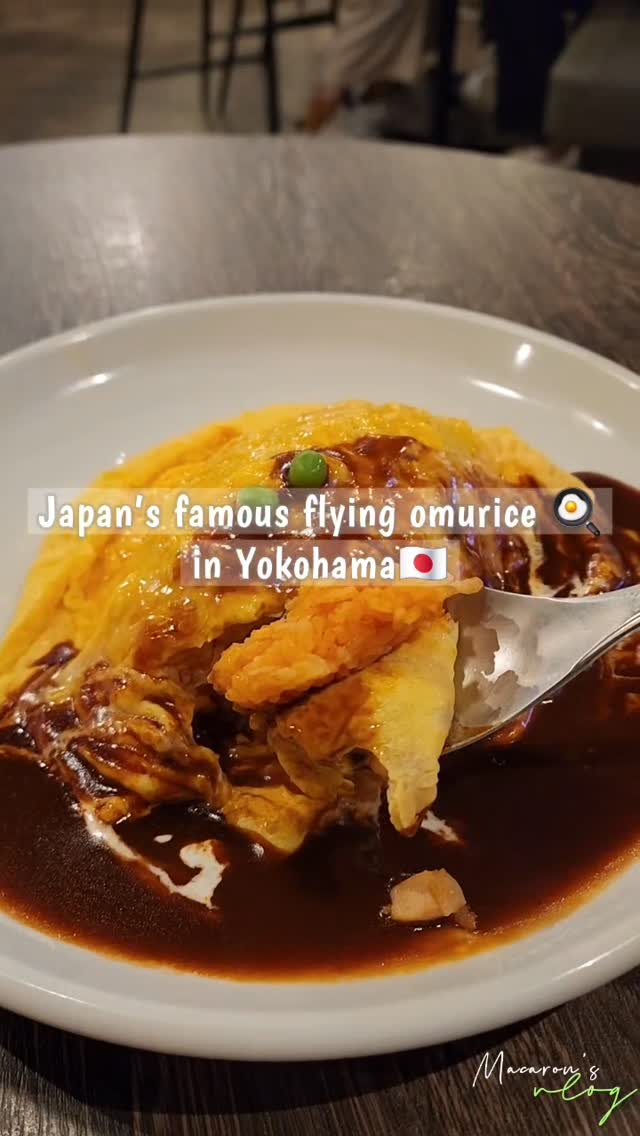 Yokohama's Flying Egg Omurice Spots