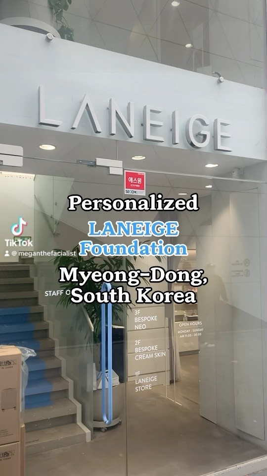 Custom Laneige Foundation Blending Experience