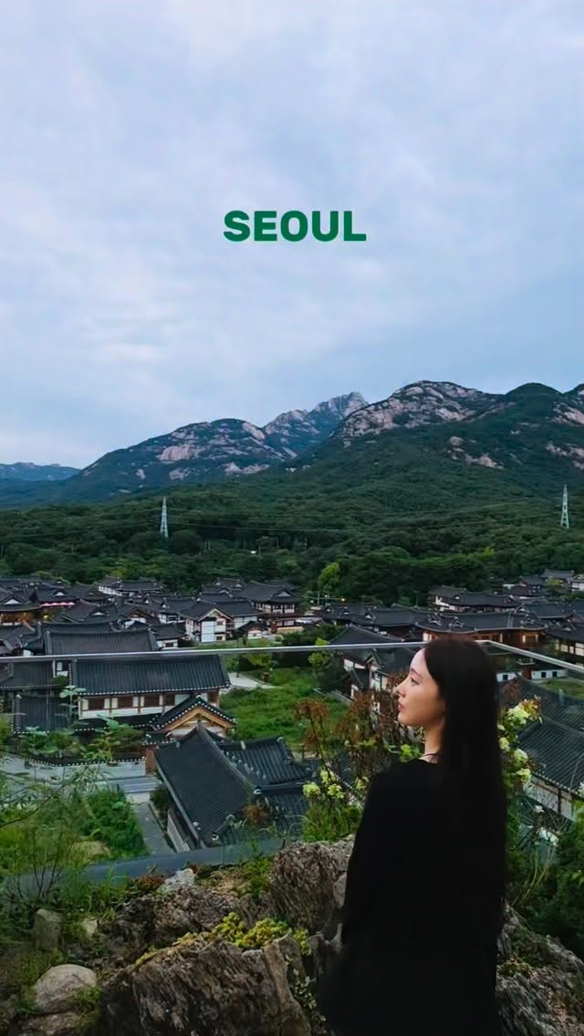 Hanok Village Cafes With Traditional Floor Seating
