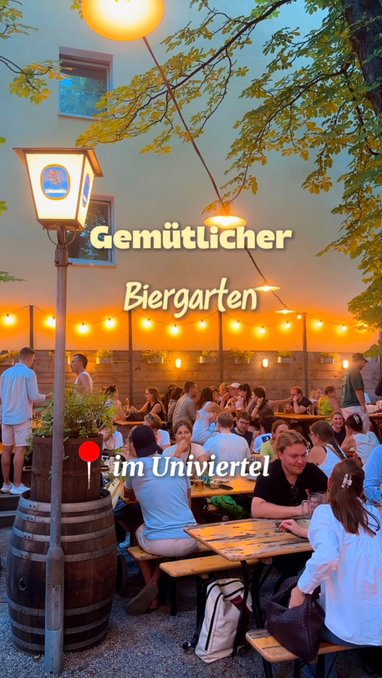 Munich Biergarten Offers Iced Beer Mugs