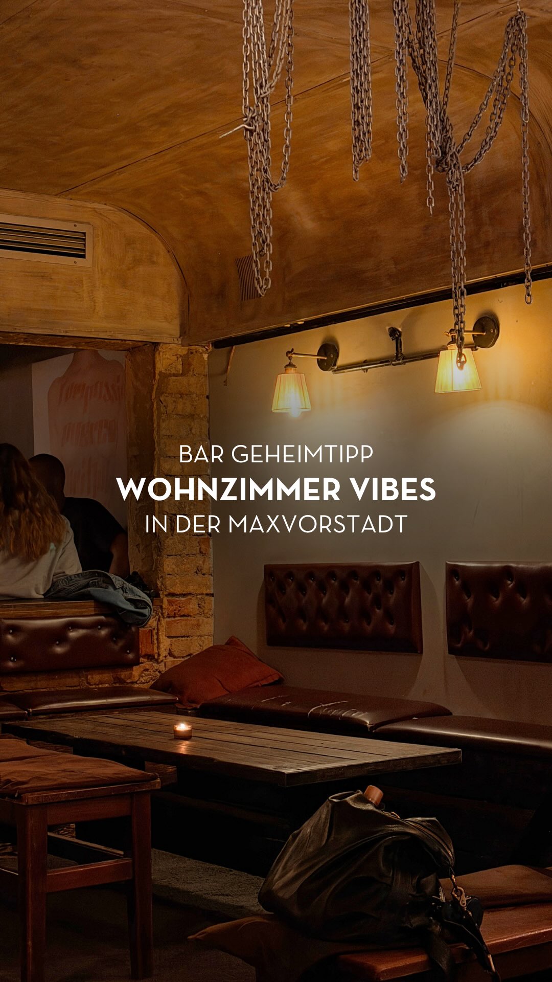 Munich Bar Offers Cozy Living Room Vibe