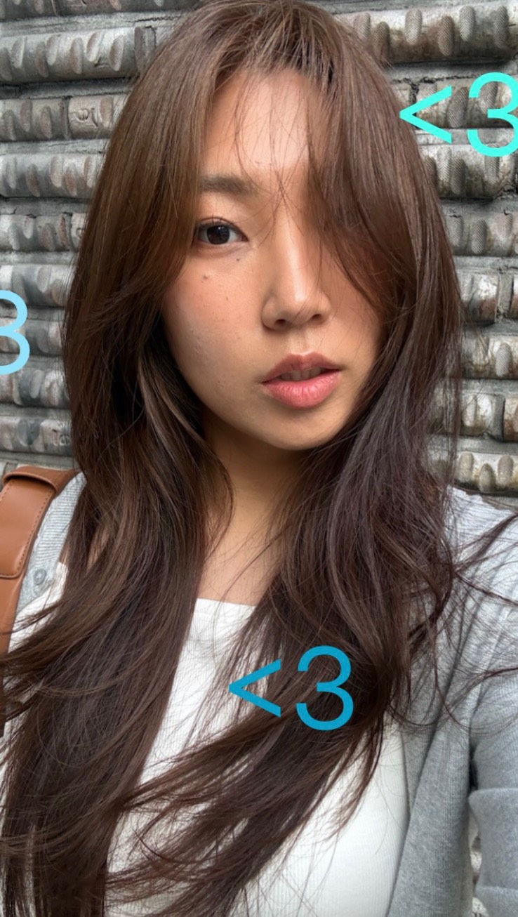 Mint Blue Hair Dye Service In Seoul