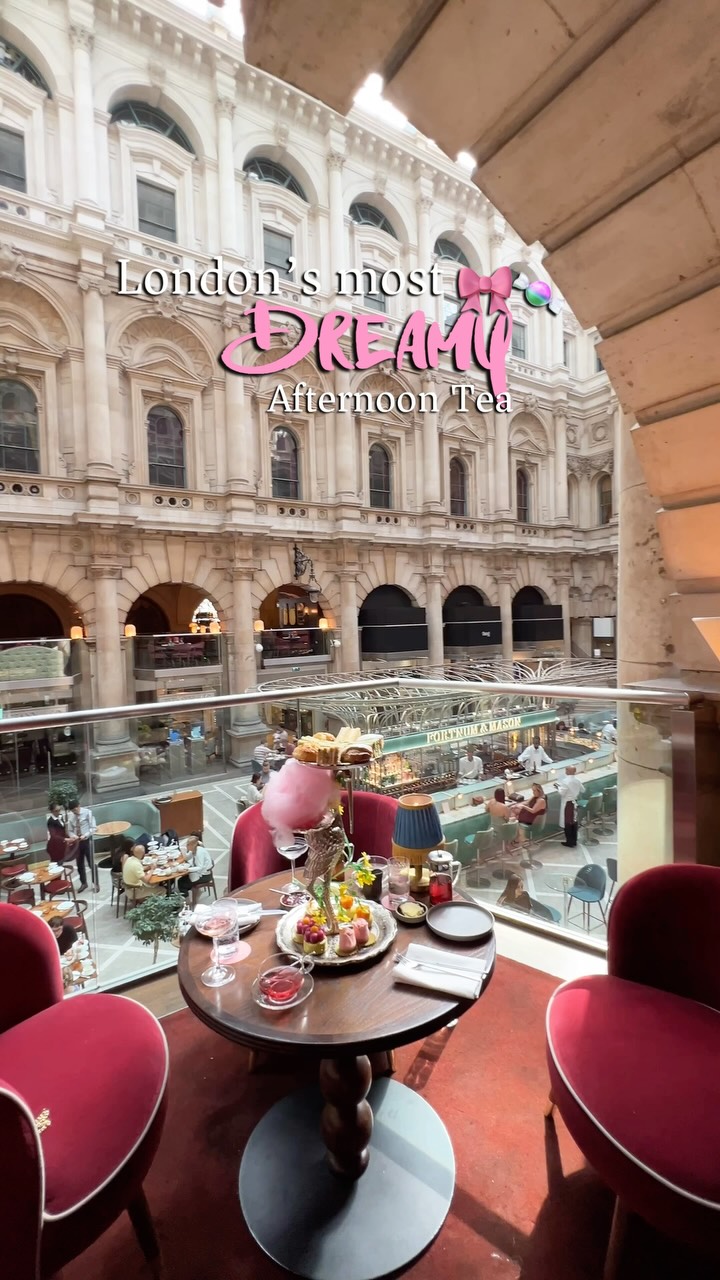 Afternoon Tea At London's Historic Royal Exchange