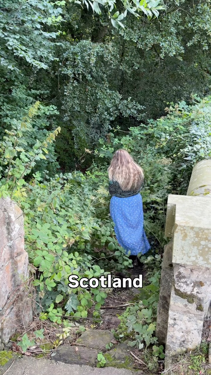 Mysterious Scottish Den with Ancient Celtic Carvings