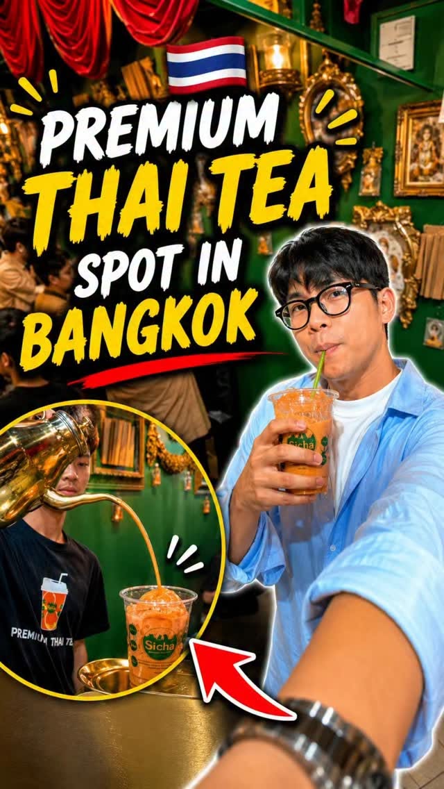 Bangkok Tea Spot at Chatuchak Market