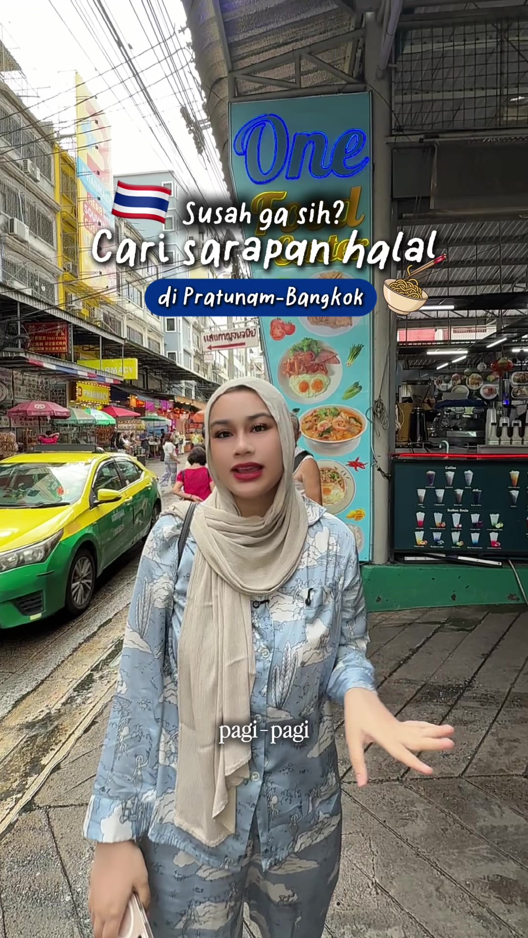 Halal Food Options in Bangkok's Pratunam Market