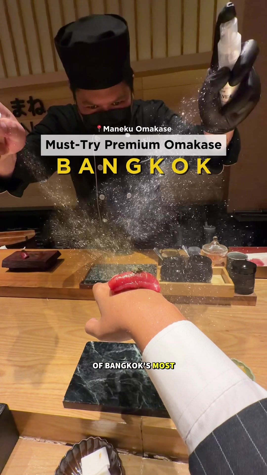 Premium Omakase Experience At Maneku Omakase