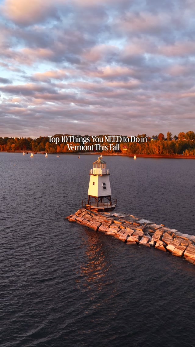 Vermont Fall Foliage Road Trip Destinations