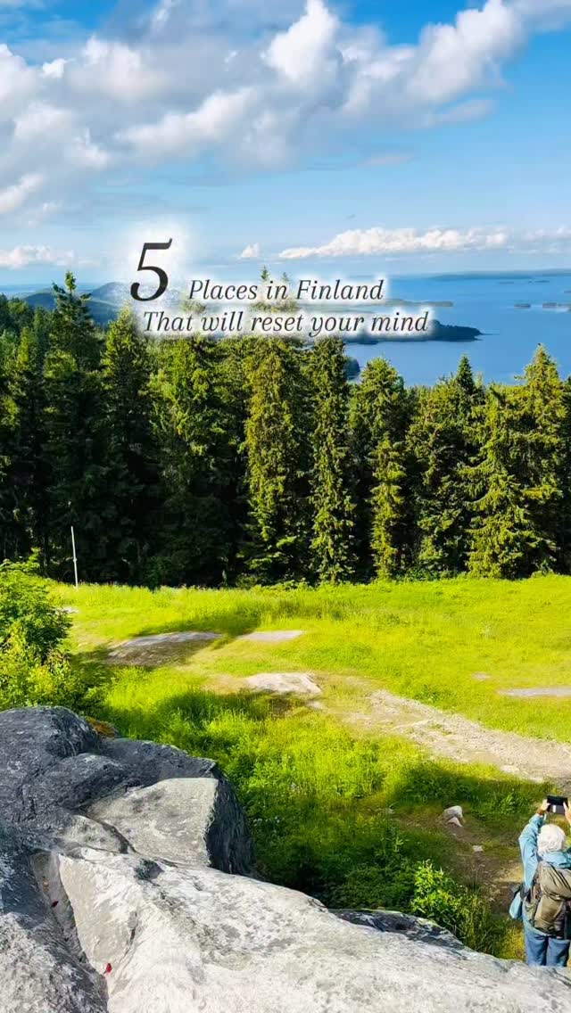 Five Finnish National Parks For Nature Day