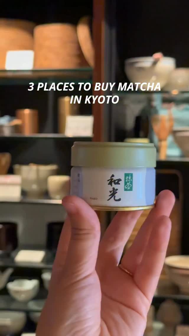 Kyoto's Top Matcha Tea Shops