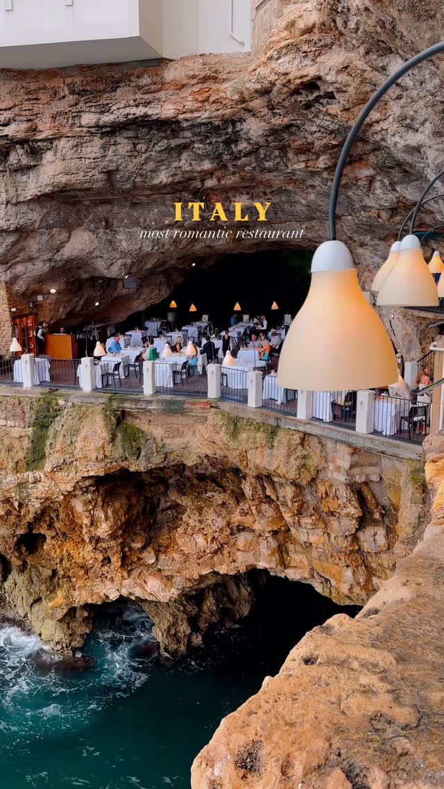 Grotta Palazzese's Stunning Cave Restaurant