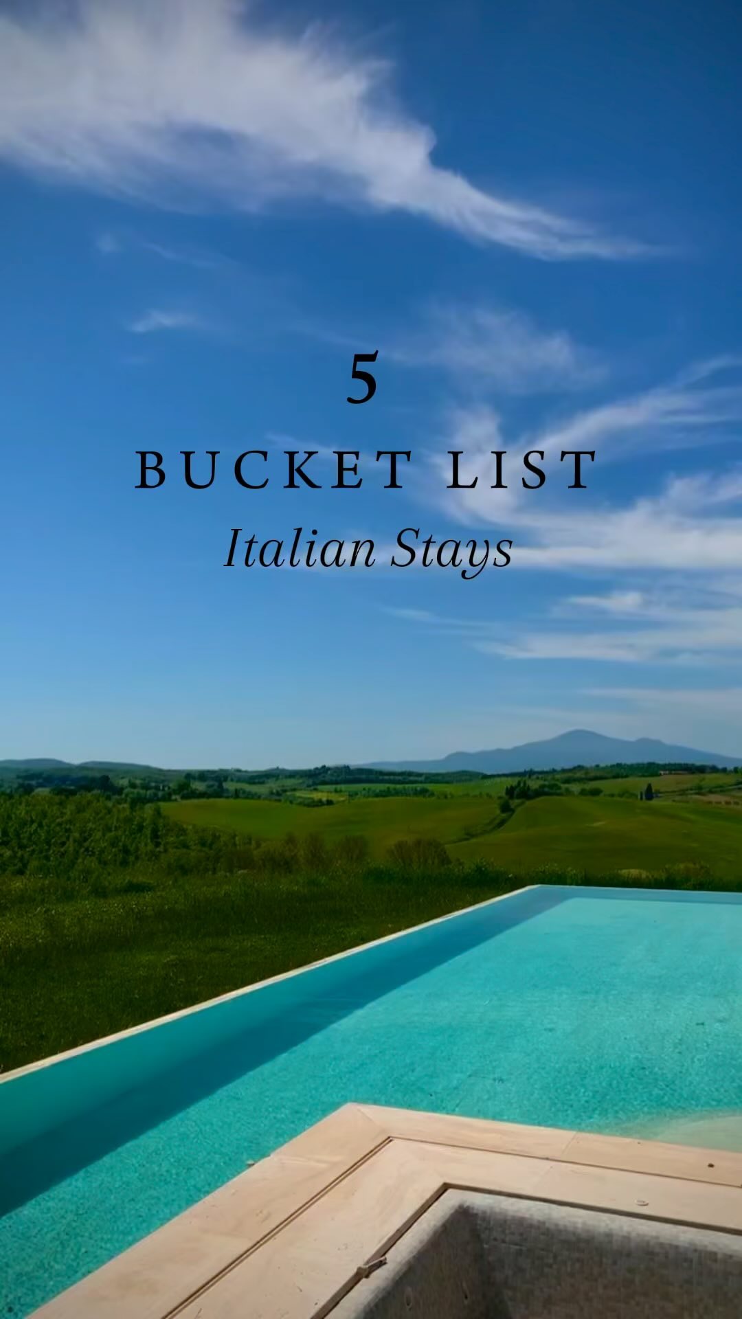 5 Hotels in Italy