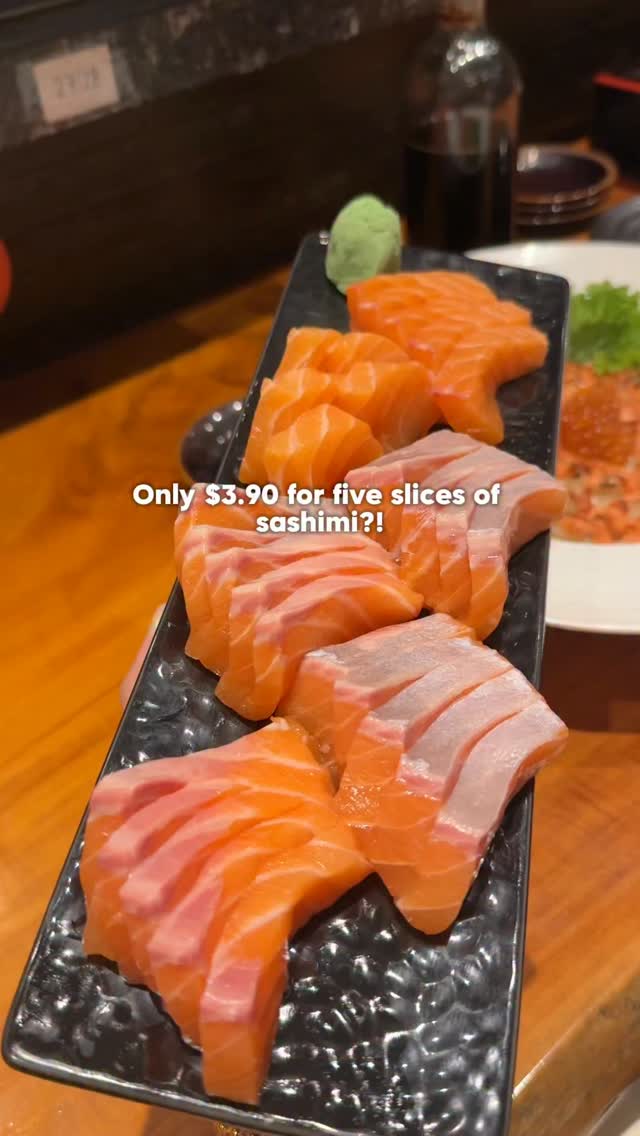 Singapore's Standing Sushi Bar Offers Affordable Sashimi