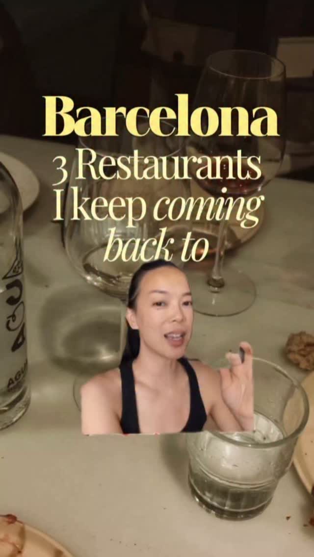 3 Restaurants in Barcelona