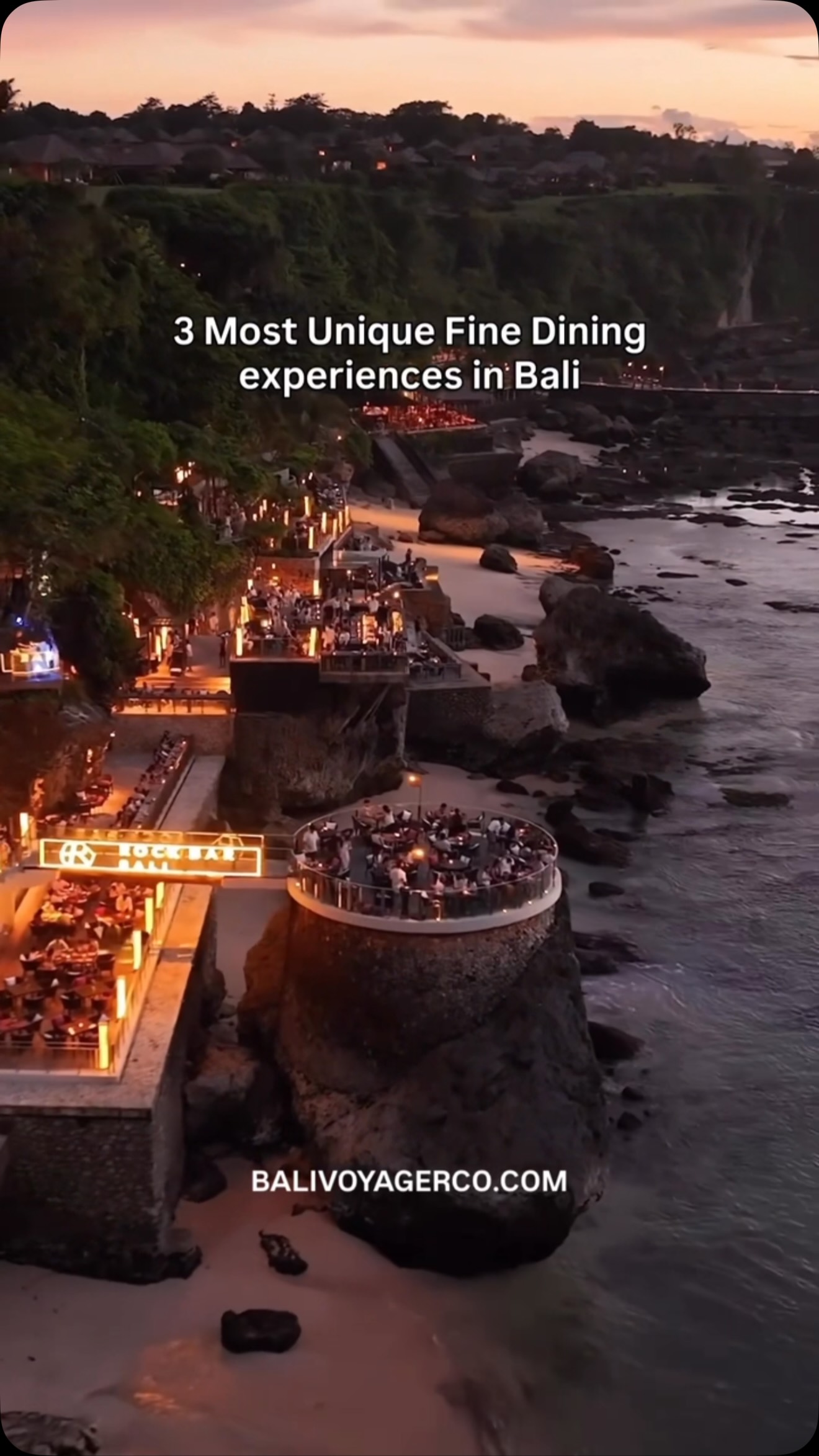 3 Restaurants in Bali