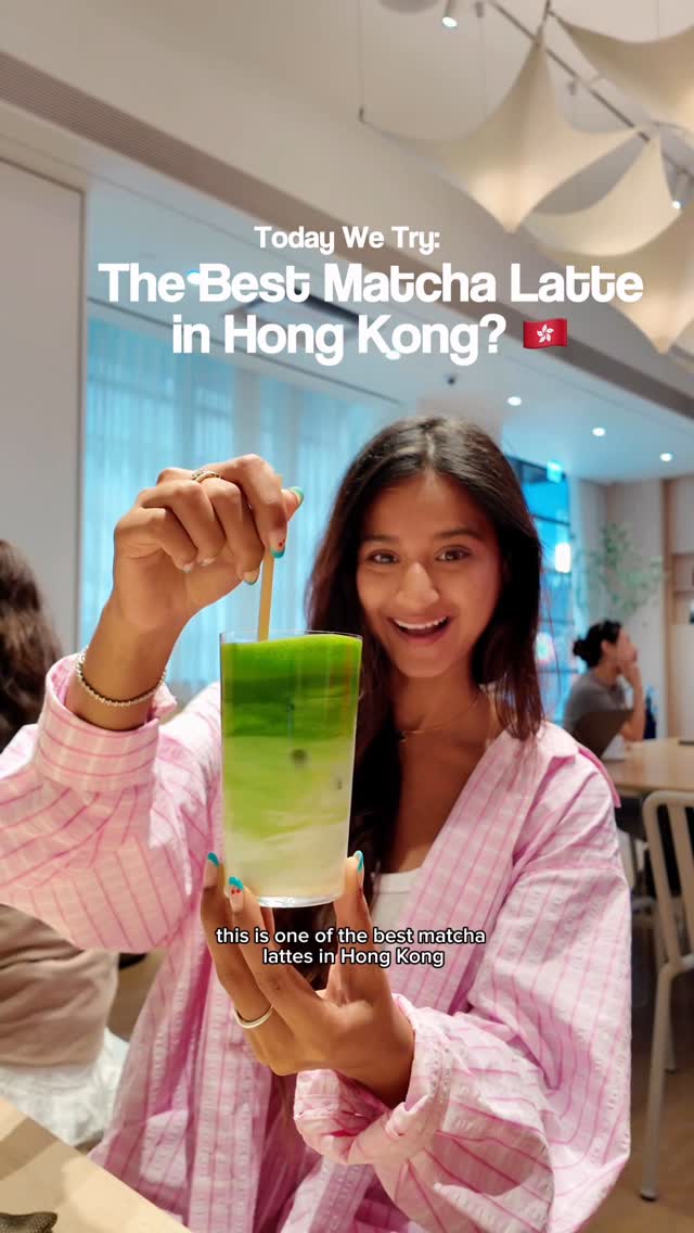Comma Cafe's Artful Matcha Latte Review