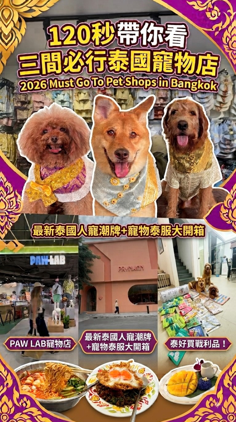 Thai Pet Shops Offer High-Quality, Local Products