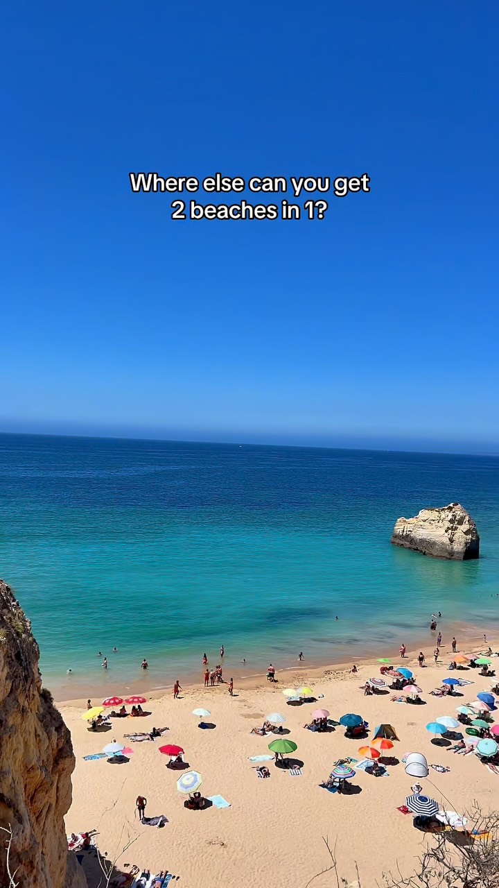 Two Algarve Beaches Offer Double the Seaside Charm