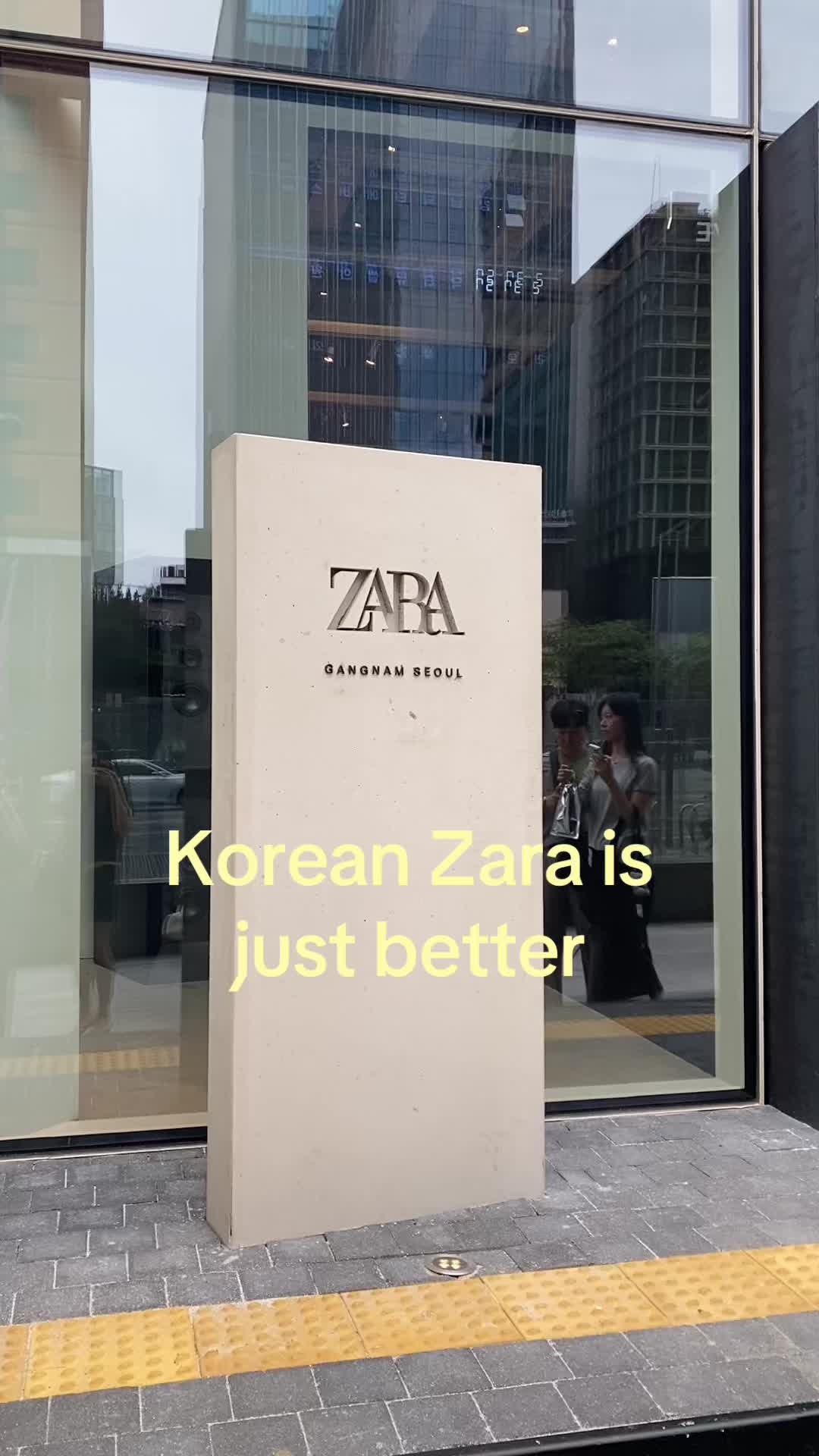 Zara's New Flagship Store Near Gangnam Station
