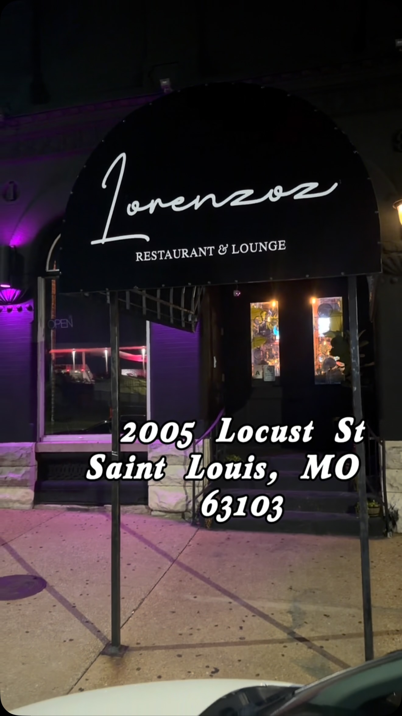 Lorenzo's Fine Dining Steakhouse with Hookah