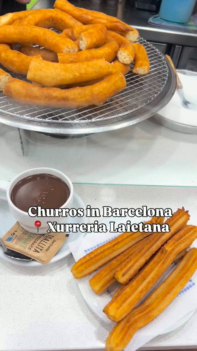 2 Dessert spots in Barcelona