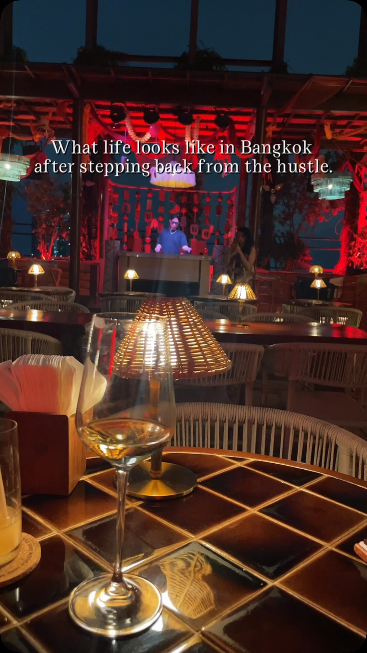 Tulum Skybar Offers Peaceful Evening Views