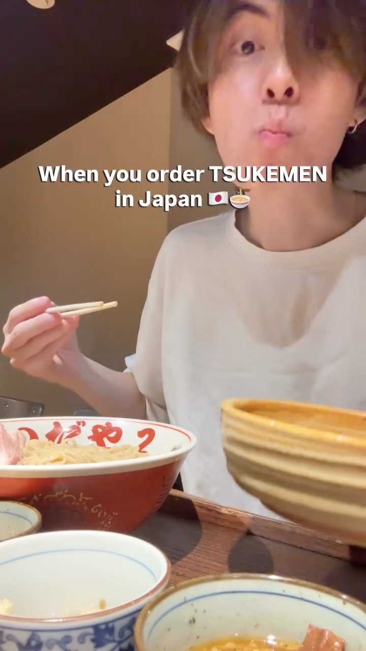 Tsukemen With Four Dipping Sauces In Tokyo