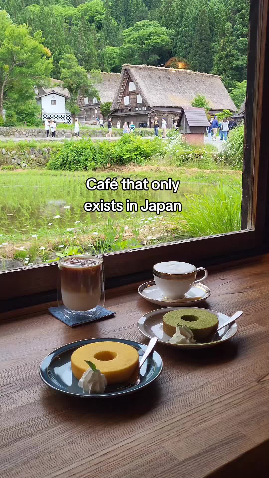 Japanese Cafe With Countryside Views