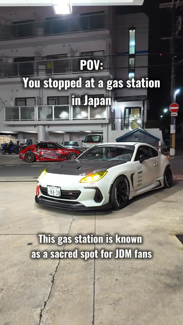 Historic Japanese Gas Station: A JDM Fan's Sacred Spot