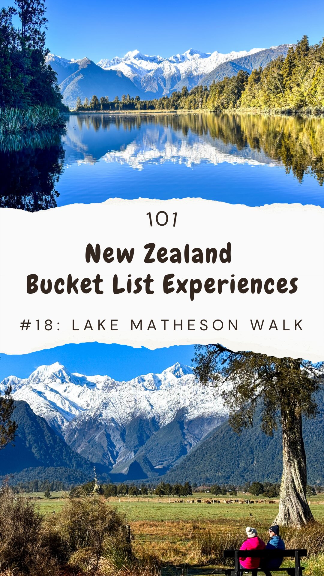 New Zealand Glaciers and Reflecting Lakes