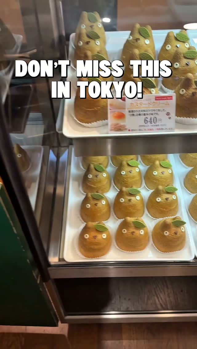 Unique Cream Puff Factory in Tokyo