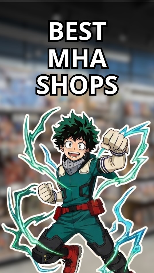 My Hero Academia Merchandise Spots in Akihabara