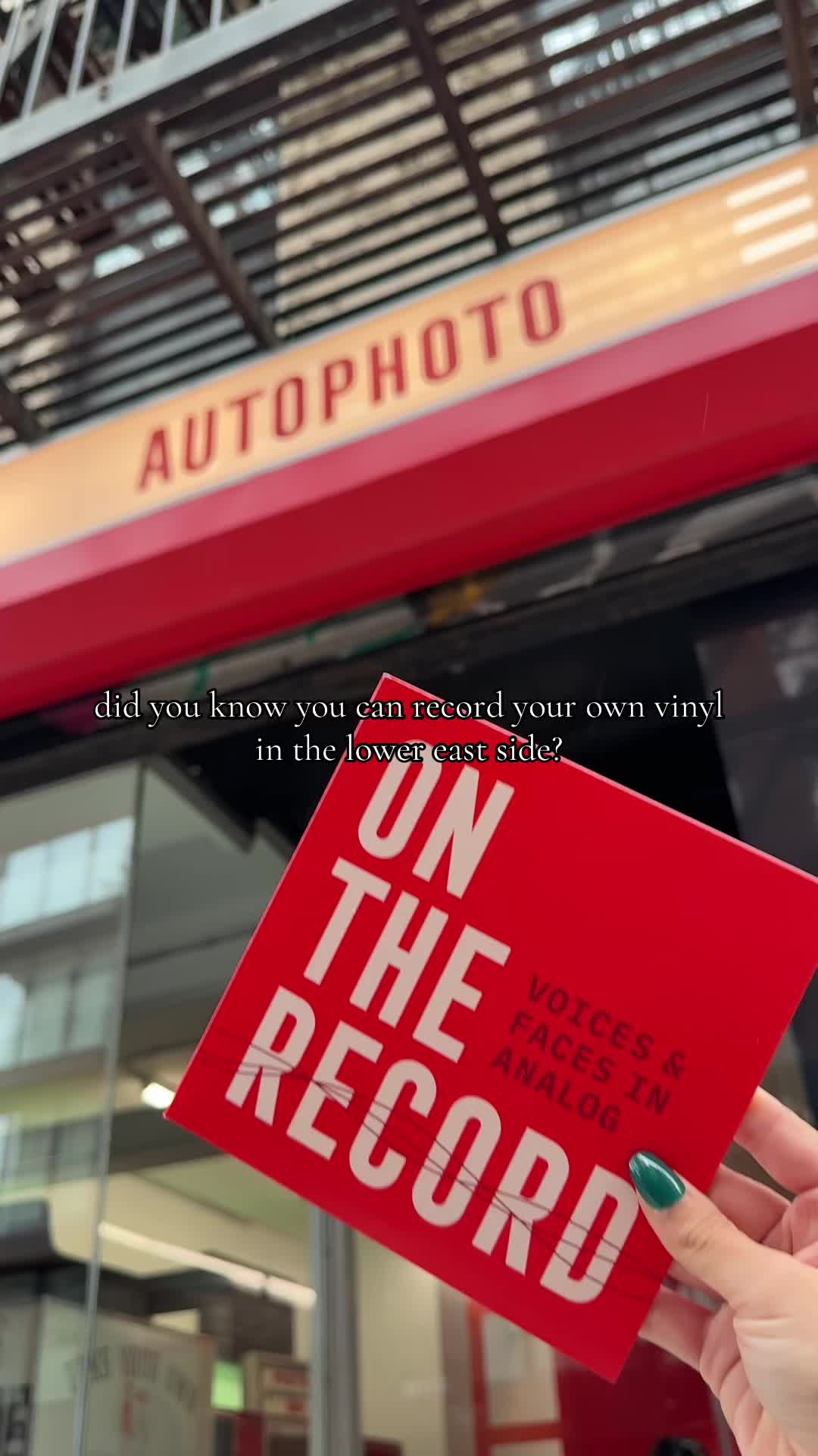 Record Your Voice On A Custom Vinyl