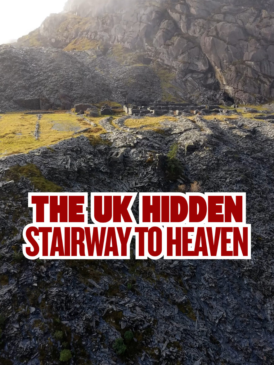 Snowdonia's Abandoned Quarry Offers Stairway to Heaven Views