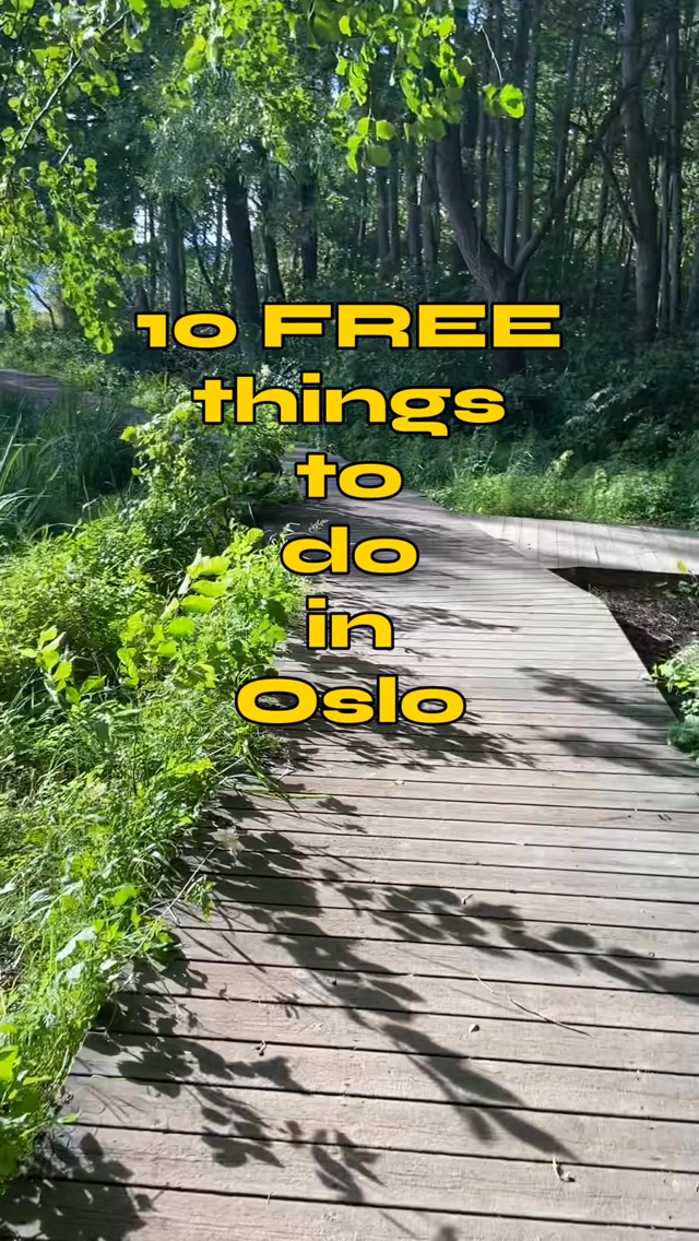 Oslo's Parks and Landmarks Offer Free Exploration