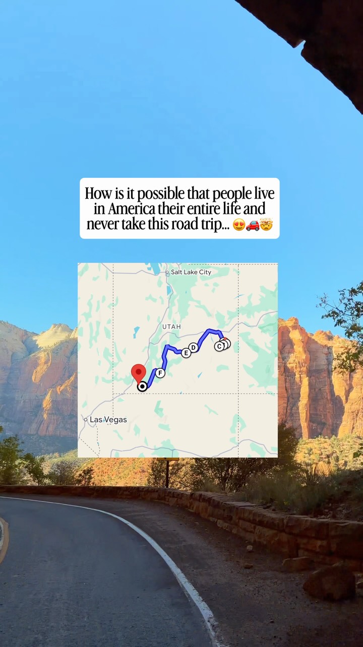 Utah National Parks and Scenic Byways Road Trip