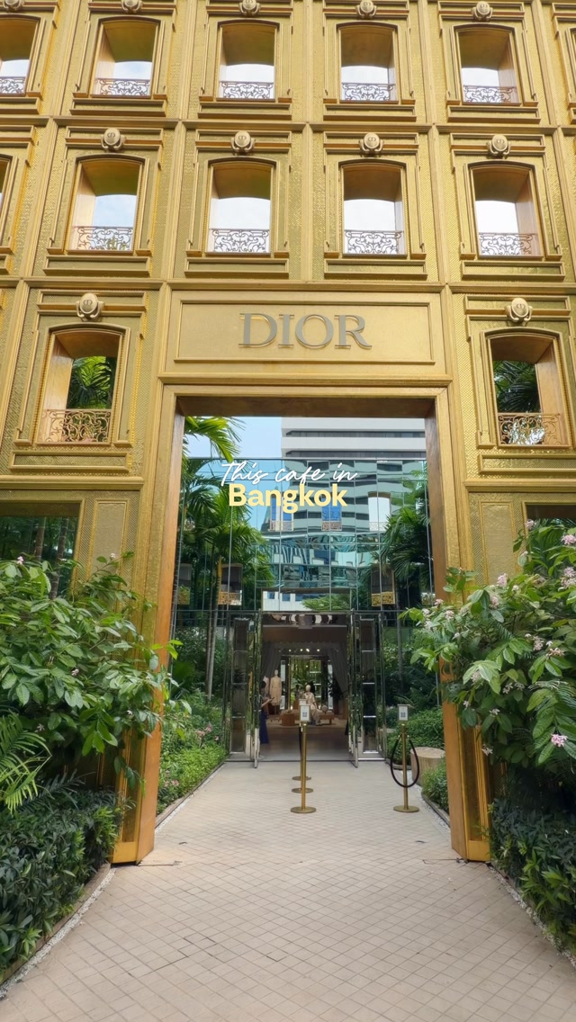 Dior Café Brings Parisian Elegance to Bangkok