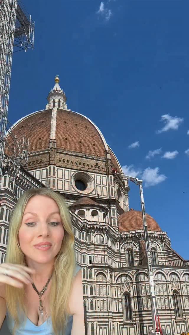 Florence Duomo's Golden Ball Details Revealed