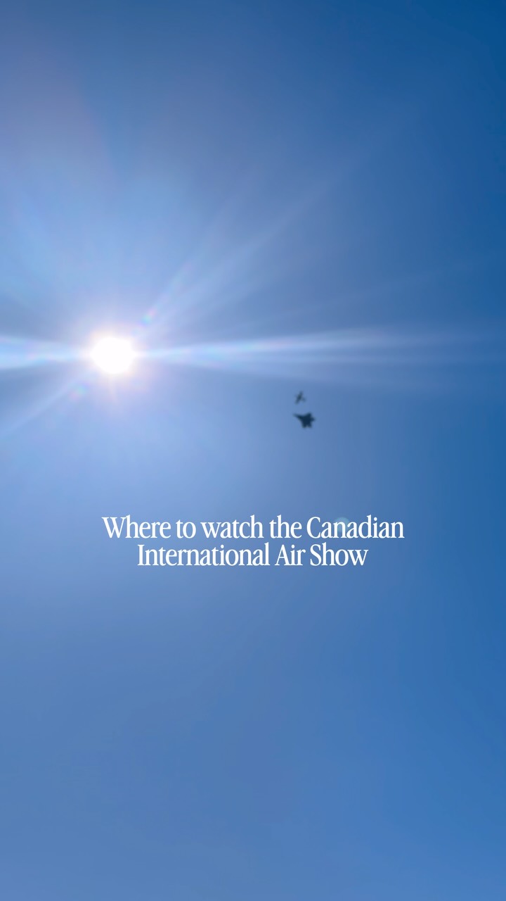 Toronto Waterfront Parks For Air Show Viewing
